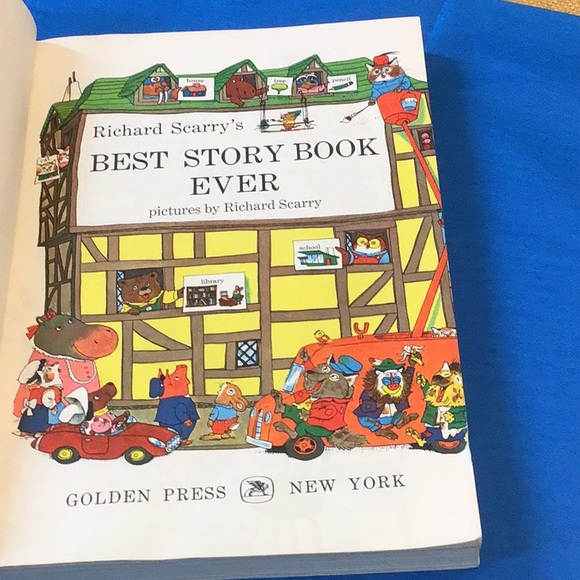 Richard Scary Best Storybook Ever , 82 Wonderful Round the year Stories& Poems - Picture 6 of 12